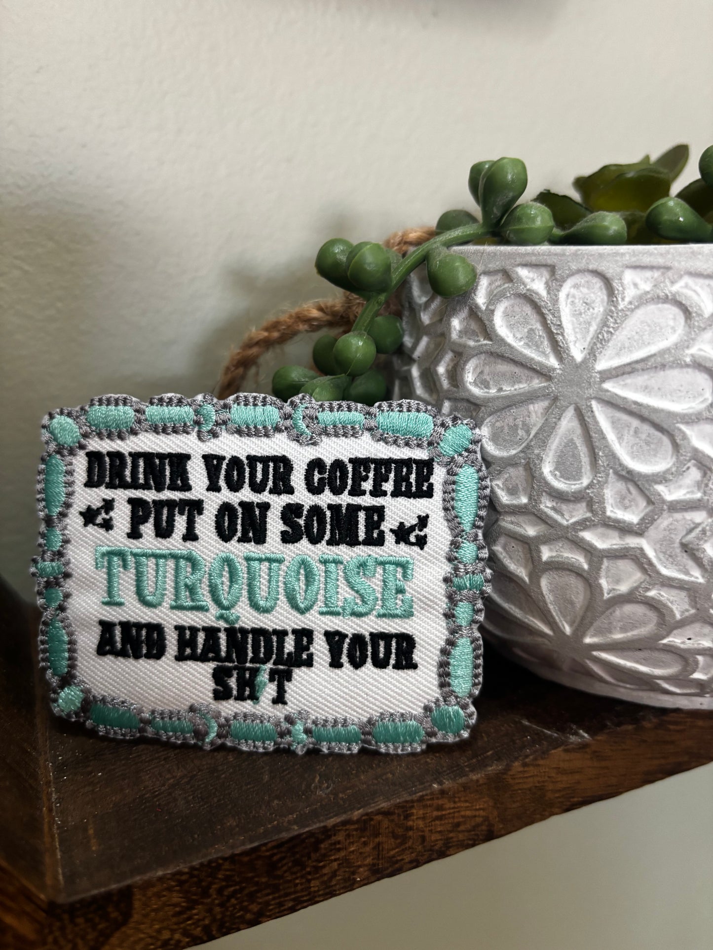 All Things Turquoise Patches