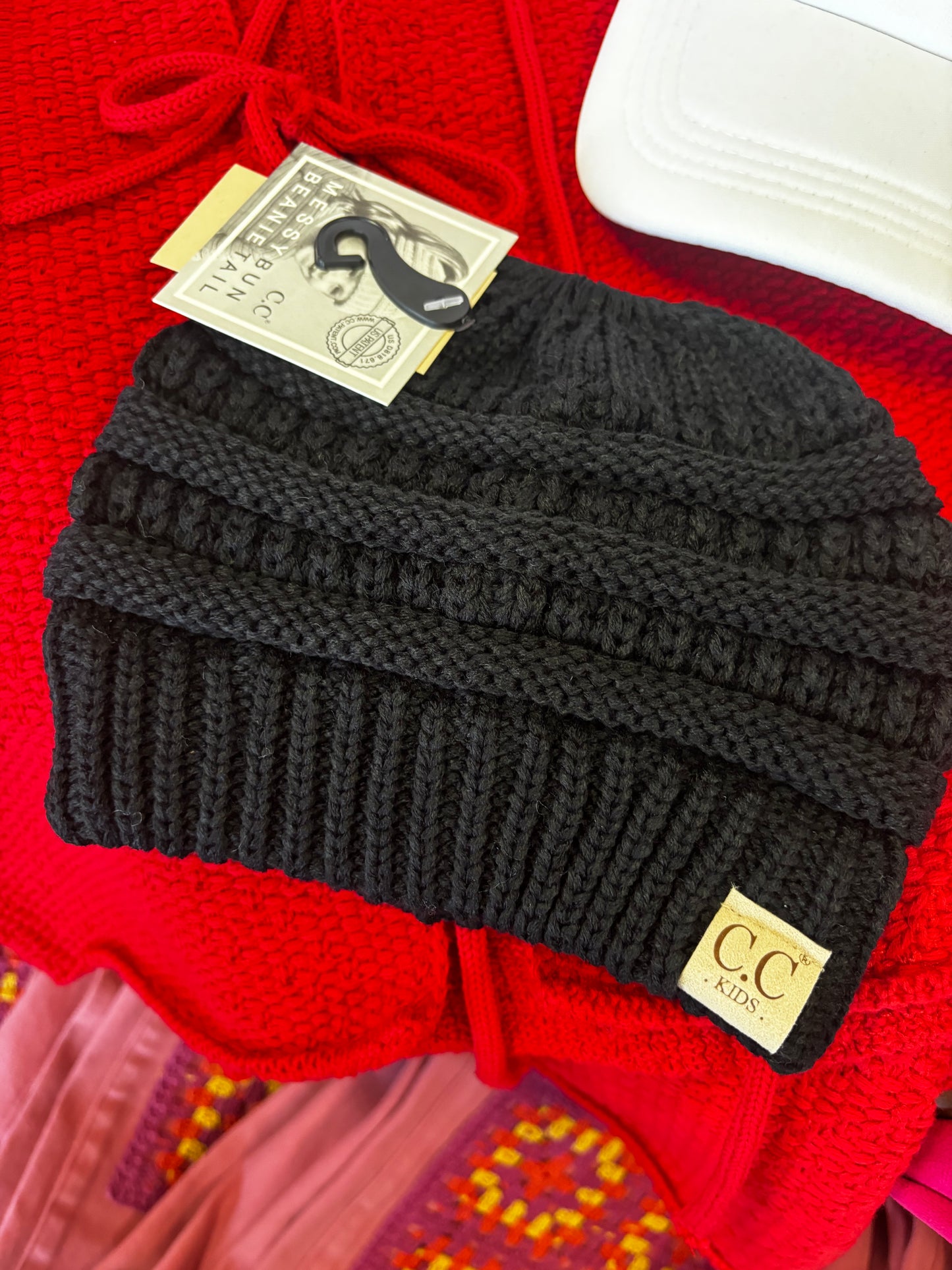 C.C. Beanie KIDS Ponytail Beanie