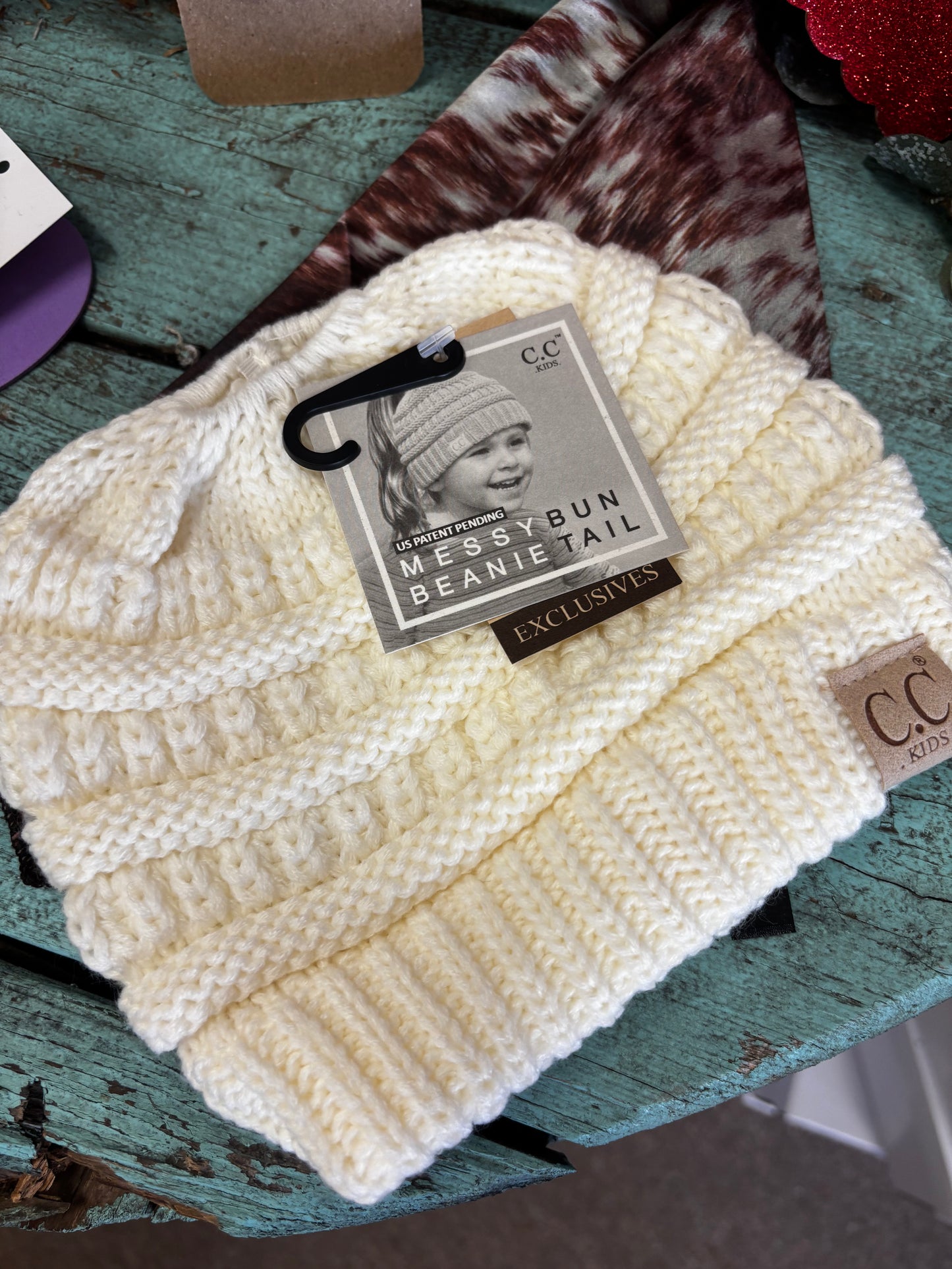 C.C. Beanie KIDS Ponytail Beanie