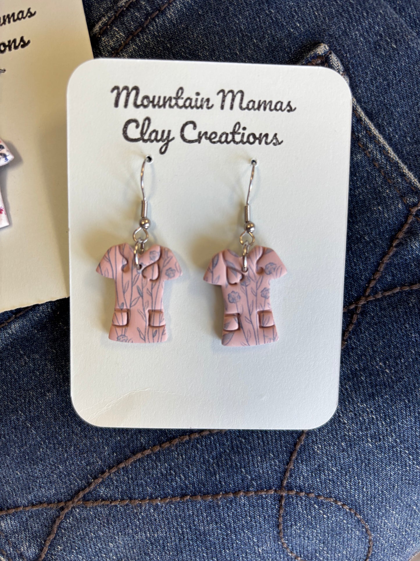 Scrubs Clay Earrings