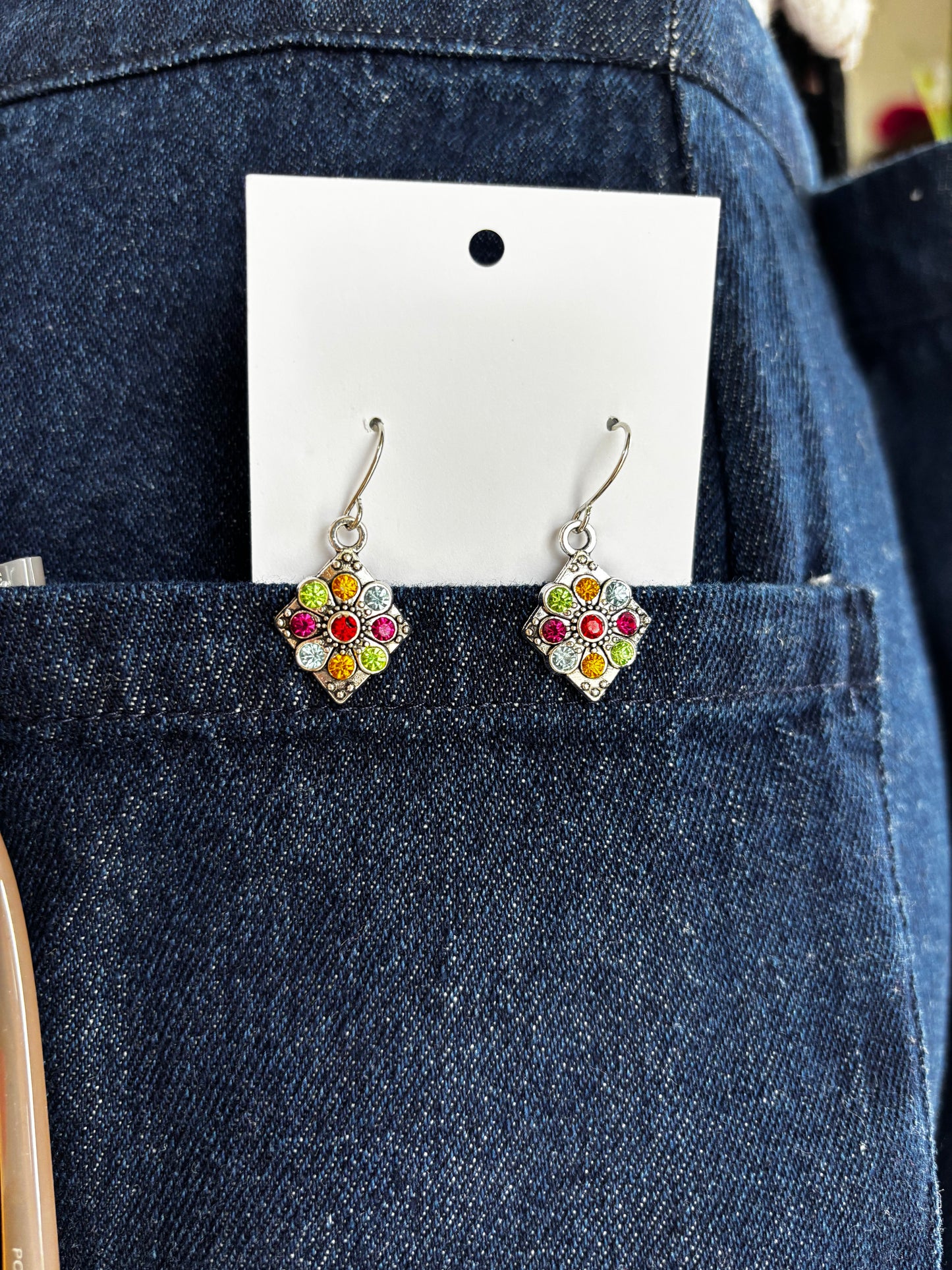 Multi Colored Boho Earrings