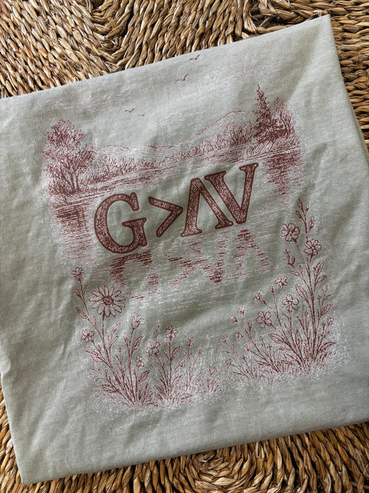 God is Greater CC Tee