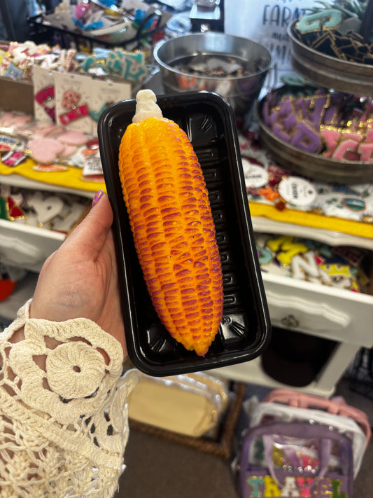 Large Corn On The Cobb Squishy Toy