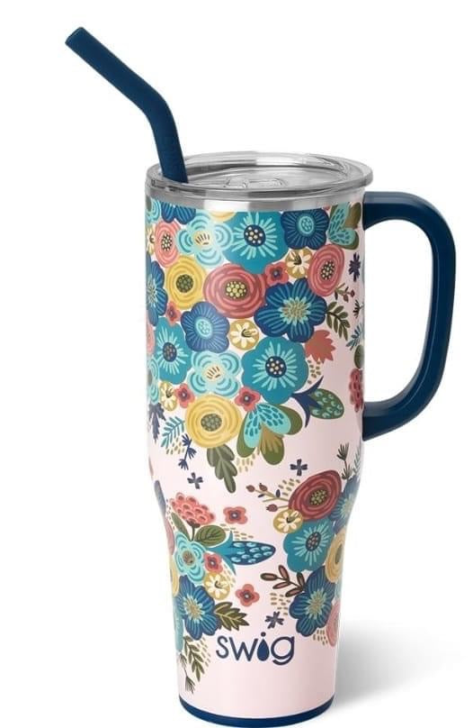 SWIG Bella Rose 40 oz Tumbler