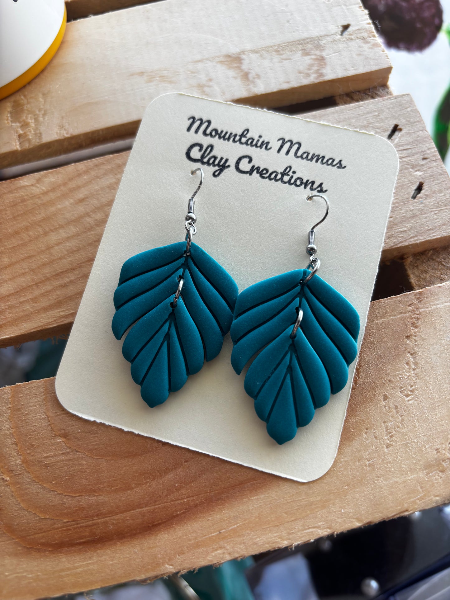 Hand Crafted Clay Monthly Earring Box - June
