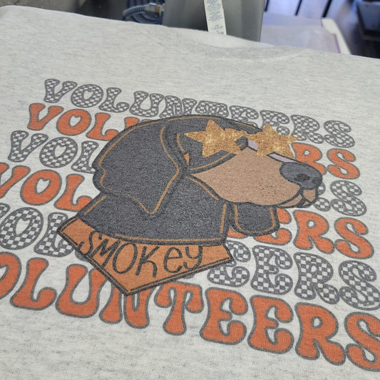 Volunteer Smokey Ash Grey Crewneck