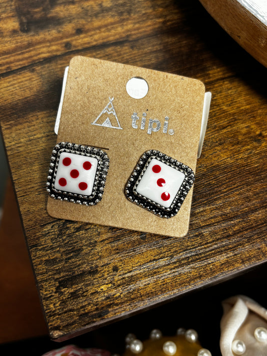 Dice Earrings