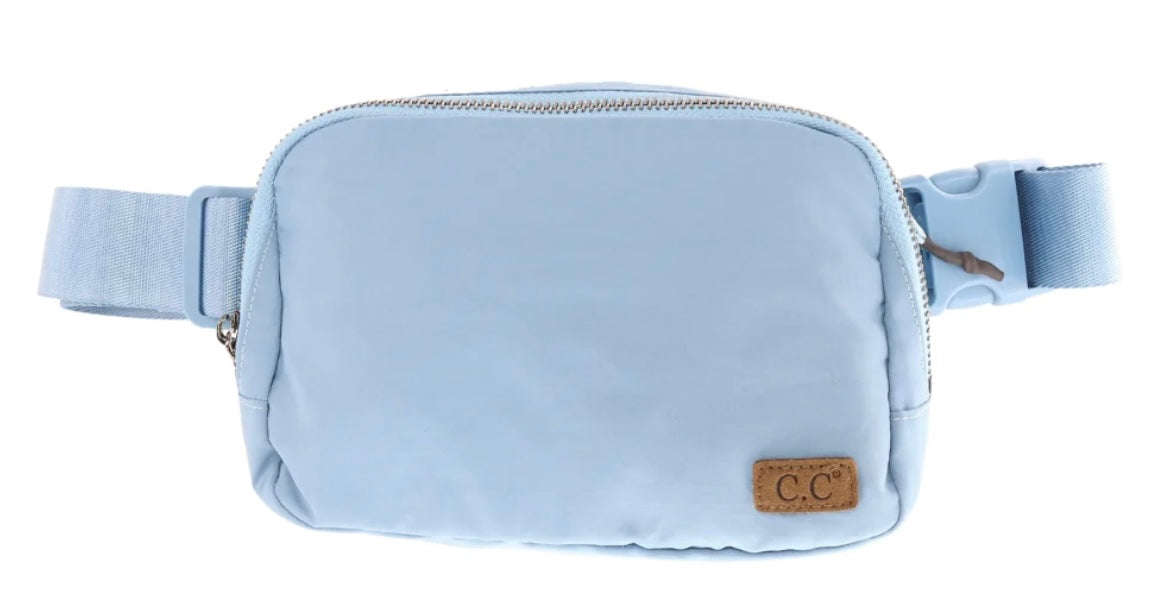 Solid Colored C.C Beanie Belt Bag