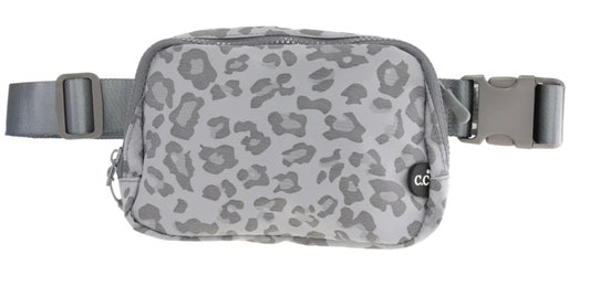 Leopard Pattern C.C Beanie Belt Bag