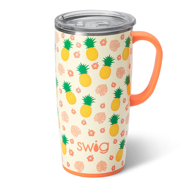 Pineapple Travel Mug (22oz) SWIG LIFE Tumbler