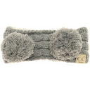 CC.Beanie KIDS Solid Double Pom Head Wrap