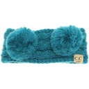 CC.Beanie KIDS Solid Double Pom Head Wrap