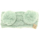 CC.Beanie KIDS Solid Double Pom Head Wrap