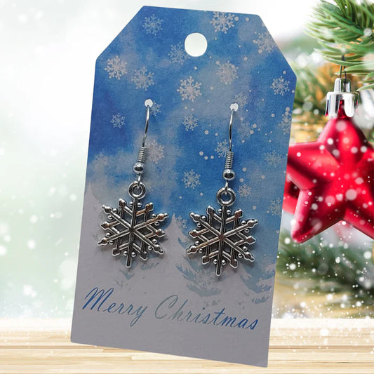 Snowflakes Dangle Earrings