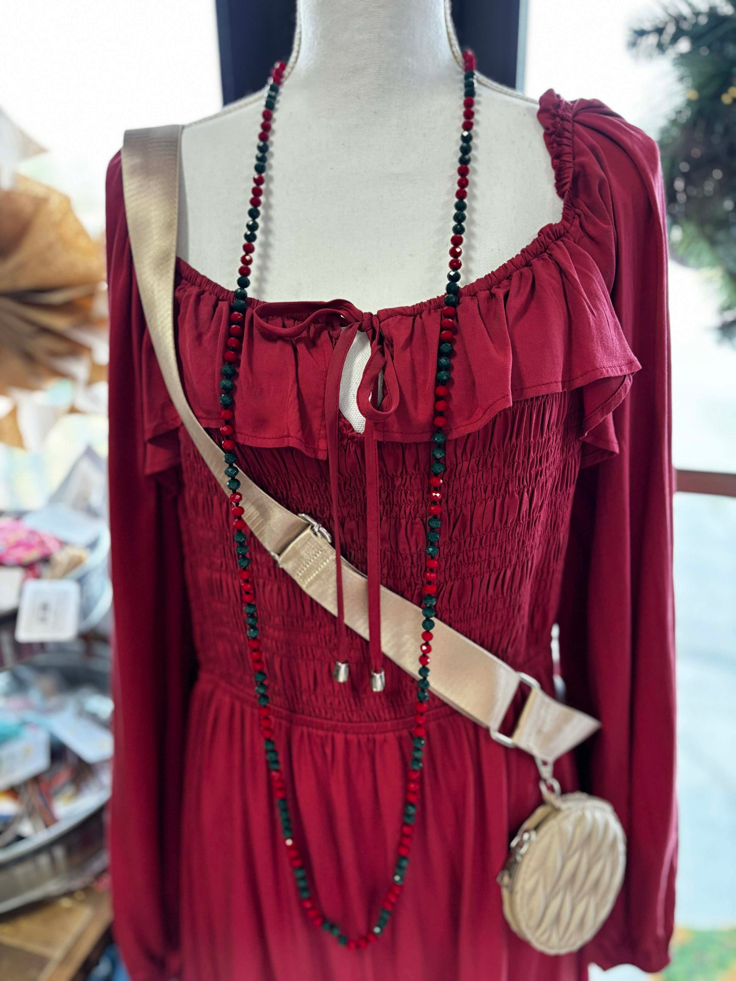 Long Beaded Necklace