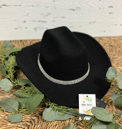 CC. Beanie Houston Sequin Stars Cowboy Hat