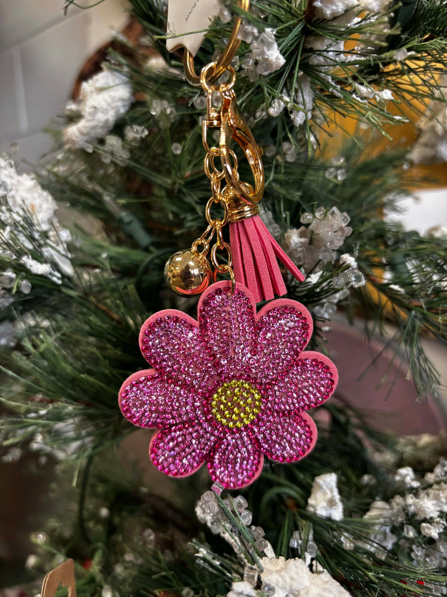 Rhinestone Bling Keychains