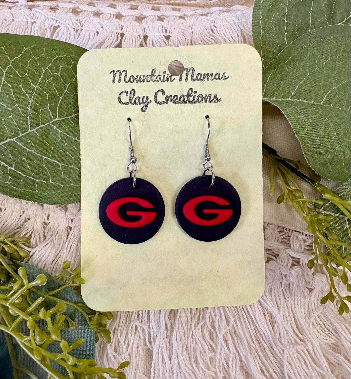 Clay Georgia Dangle Earrings