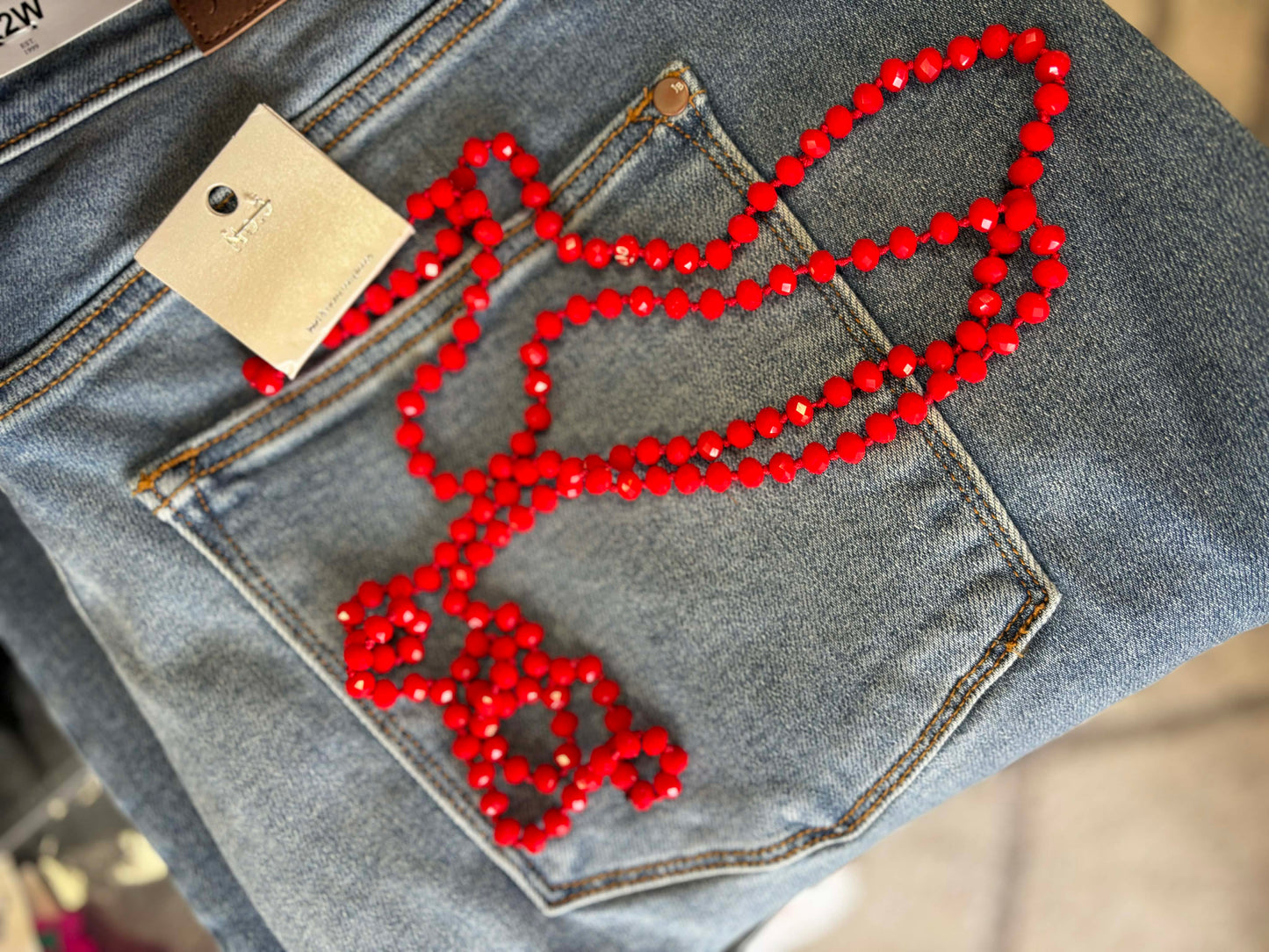 Long Beaded Necklace