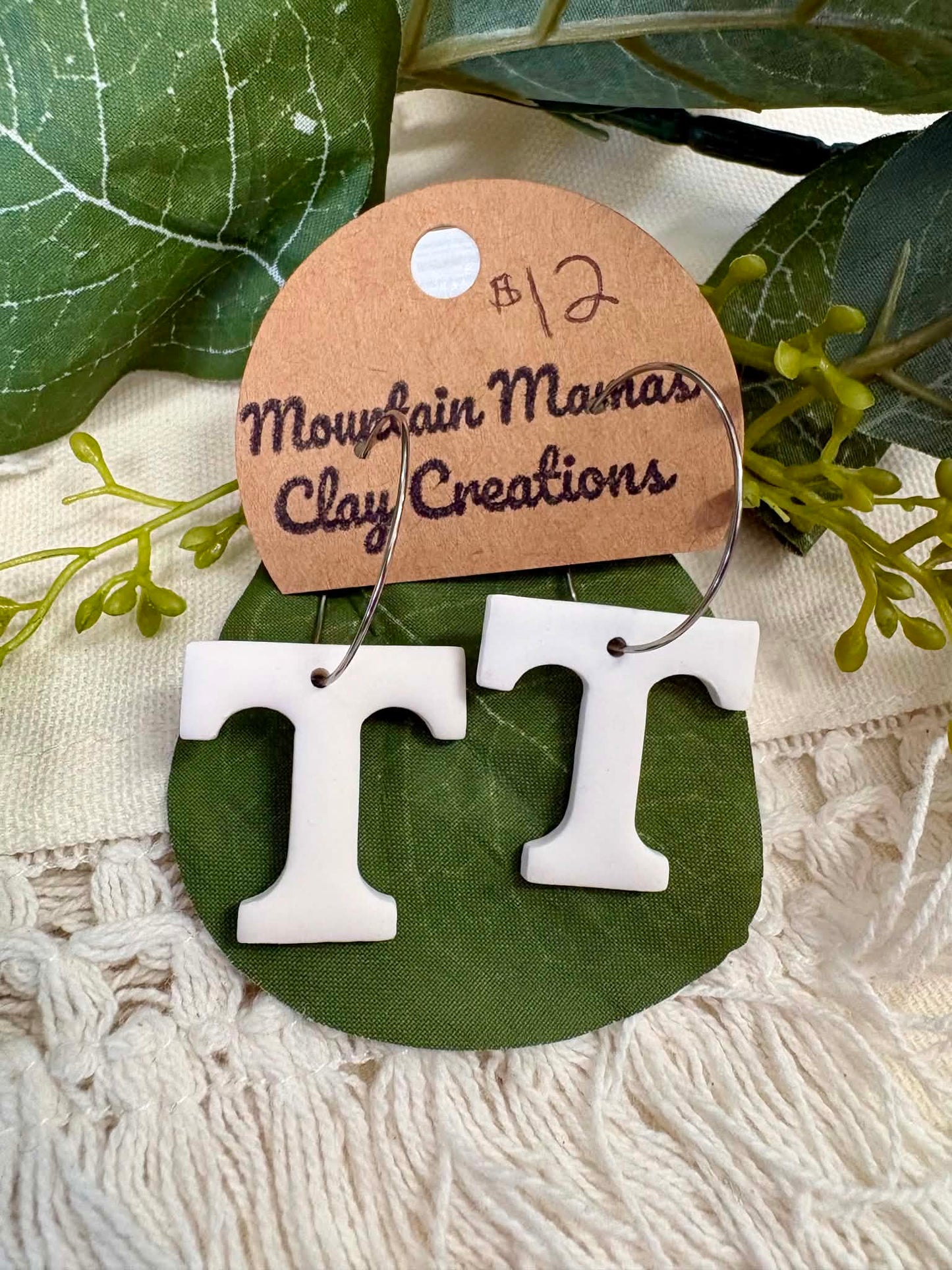Clay Power T On Silvertone Hoop