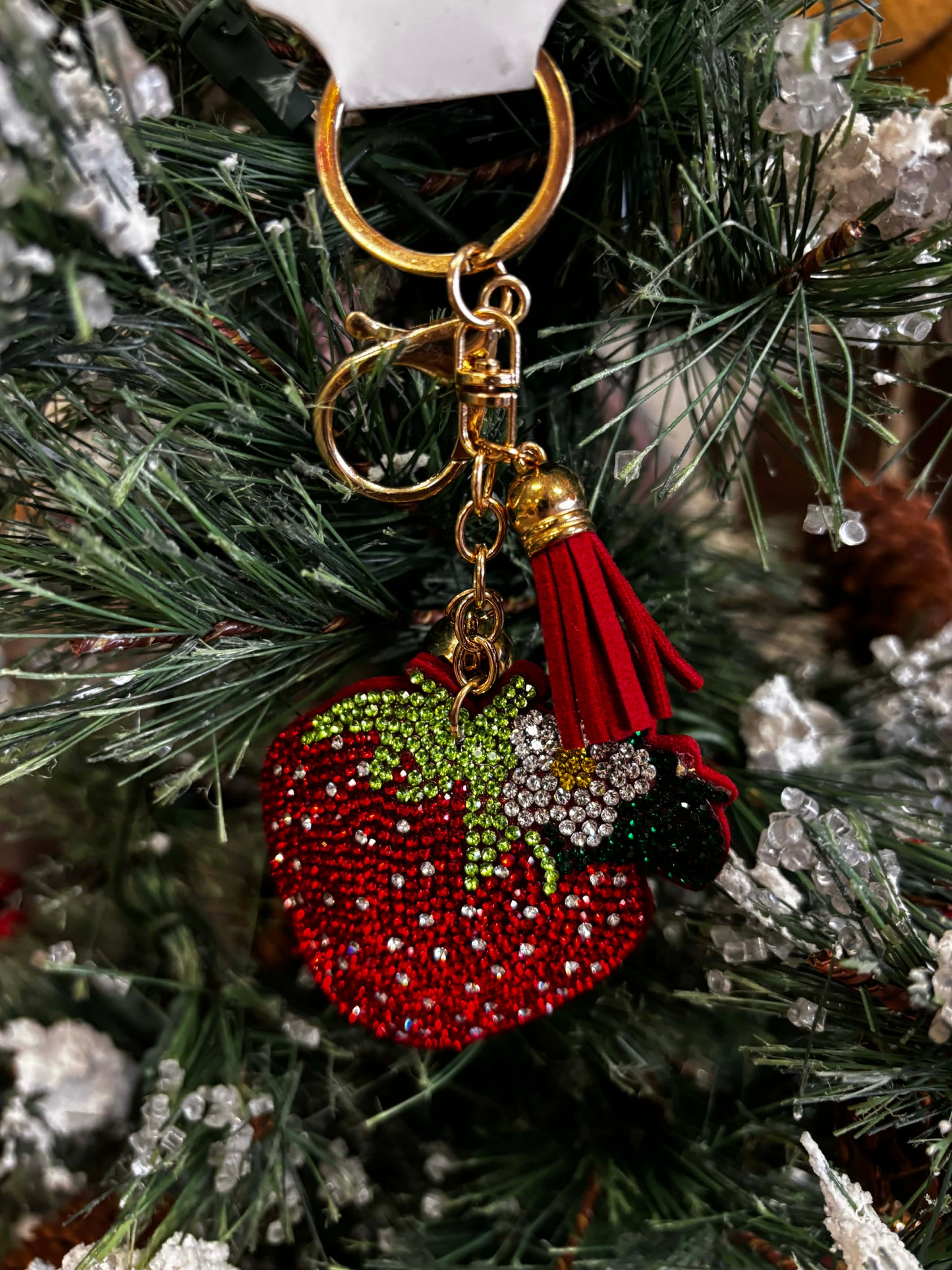 Rhinestone Bling Keychains