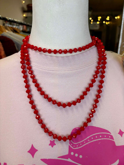 Long Beaded Necklace