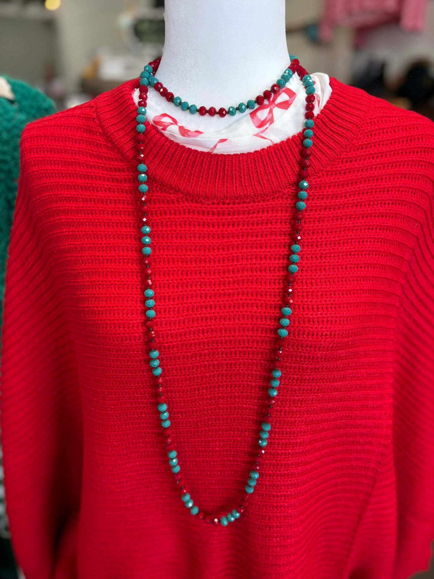 Long Beaded Necklace