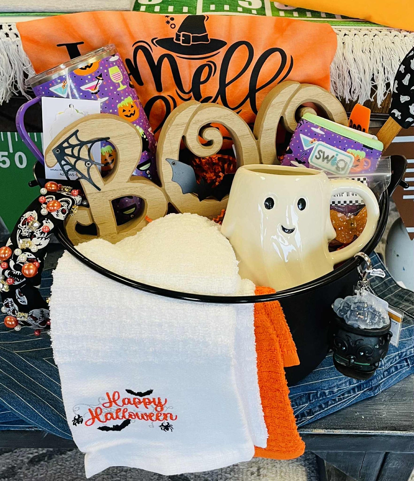 Boo Basket Waffle