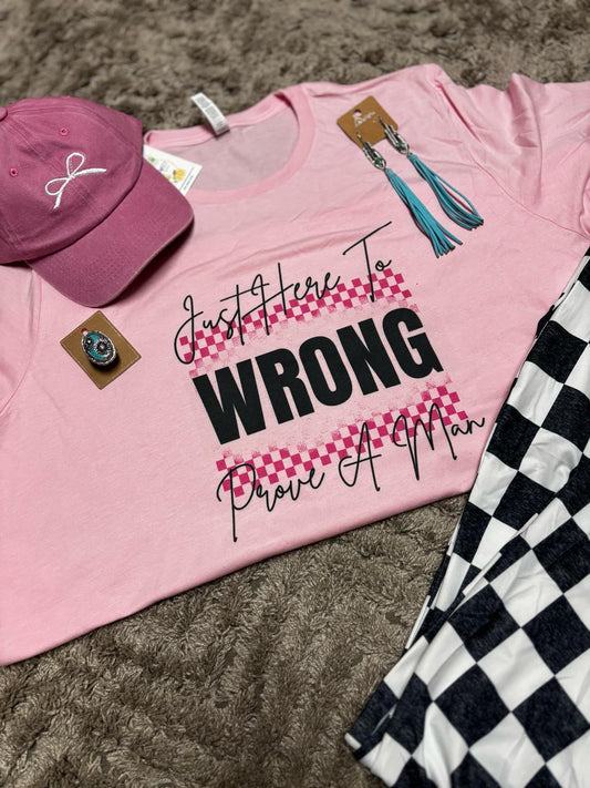 Just Here To Prove A Man Wrong(PREORDER) 7-10 BD TAT