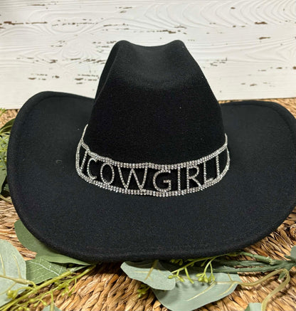 Cowgirl Sequin Cowboy Hat