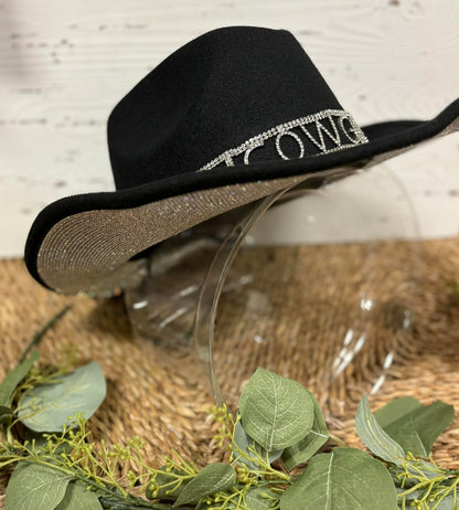 Cowgirl Sequin Cowboy Hat