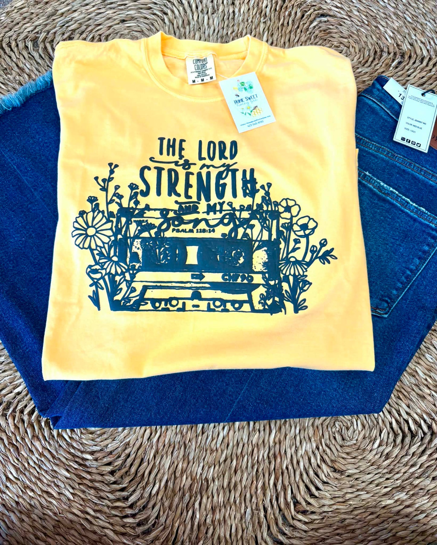 The Lord Is My Strength & My Song Tee
