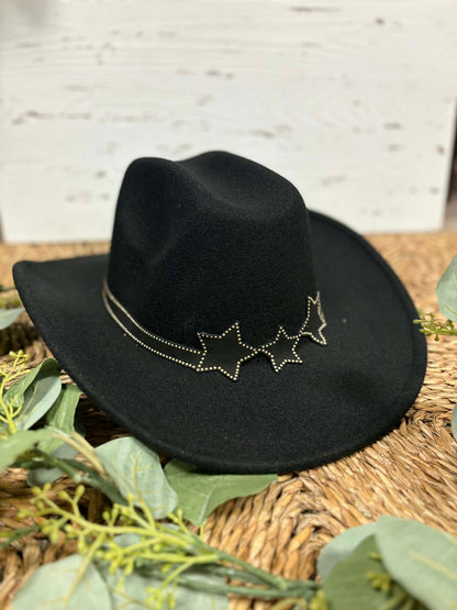 CC. Beanie Rexburg Vegan Fabric Cowboy Hat