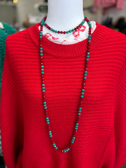 Long Beaded Necklace