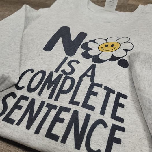 "NO" is a complete sentence (preorder)