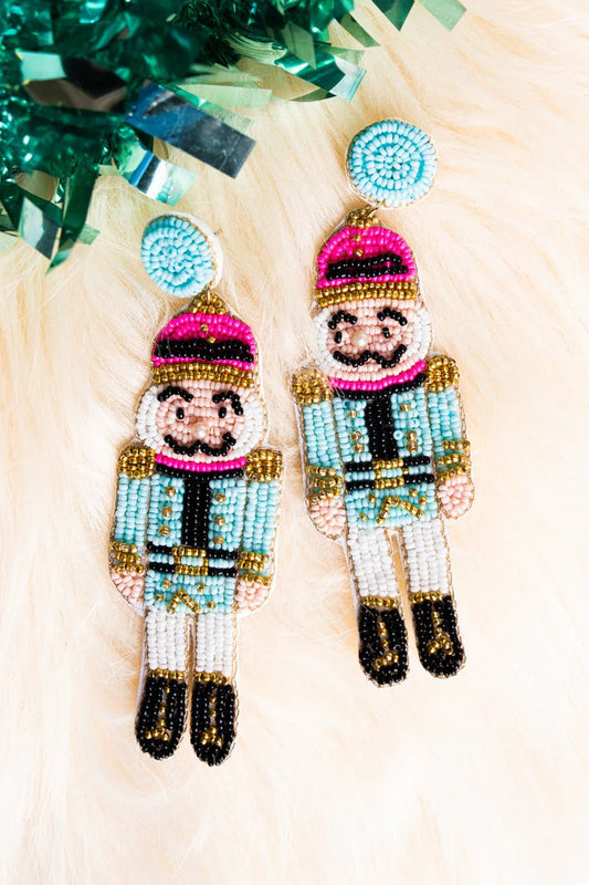 Nutcracker Seed Bead Earrings