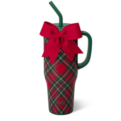Christmas Plaid Mega Mug 40 oz
