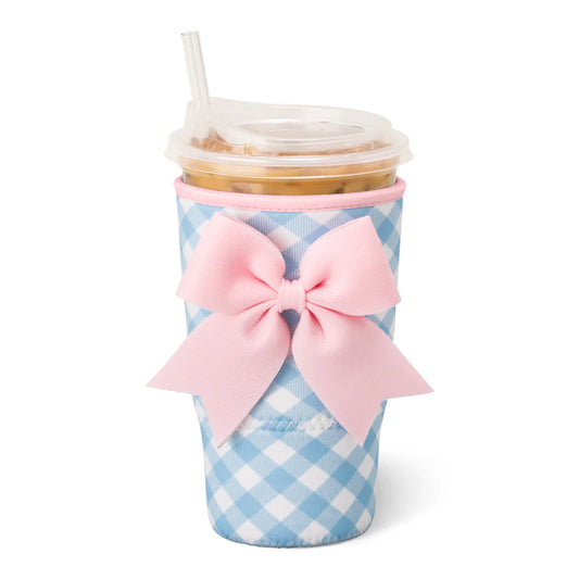 Gingham Iced Cup Coolie(PREORDER)