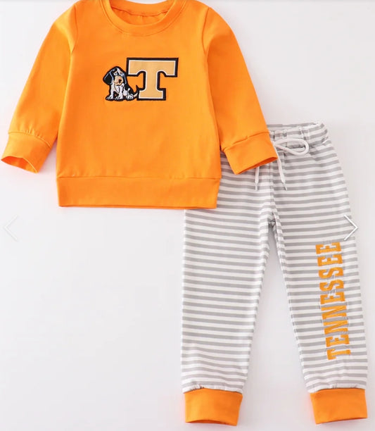 Tennessee Embroidered Boy Set