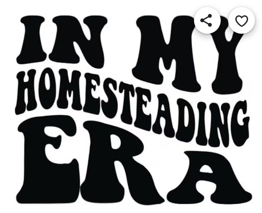 In My Homesteading Era Tee(PREORDER)