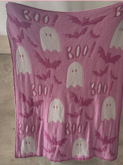 Ghostly Pink Blanket