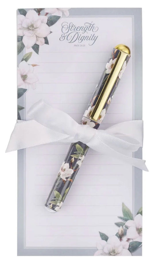 Proverbs 31:25 Magnetic Notepad