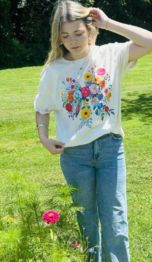 Wildflower Bow Tee(PREORDER)