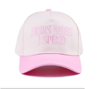 Jesus Saves I Spend Cap(WHOLESALE)
