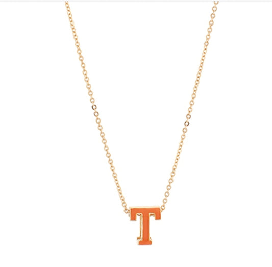Gameday: Letter Pendant Necklace(PREORDER)