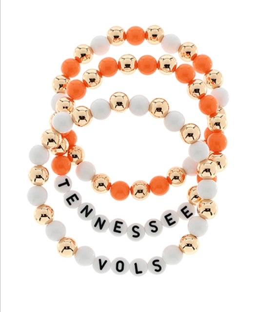 Gameday : 3 Row Beaded Bracelet(PREORDER)