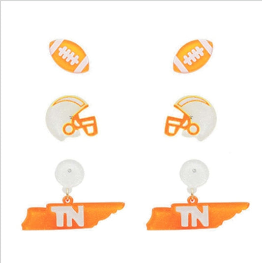 Glitter Helmet Earrings(PREORDER)