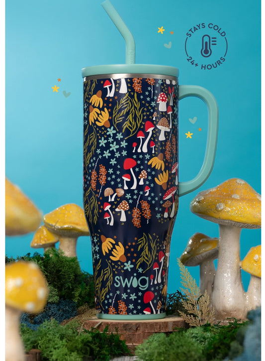 Mushroom Meadow 40oz SWIG Tumbler(Preorder eta 8/28)