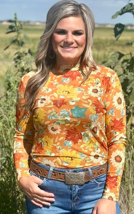 Blissfully Blessed Mesh Top
