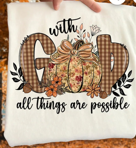 With God All Things Are Possible(Preorder)